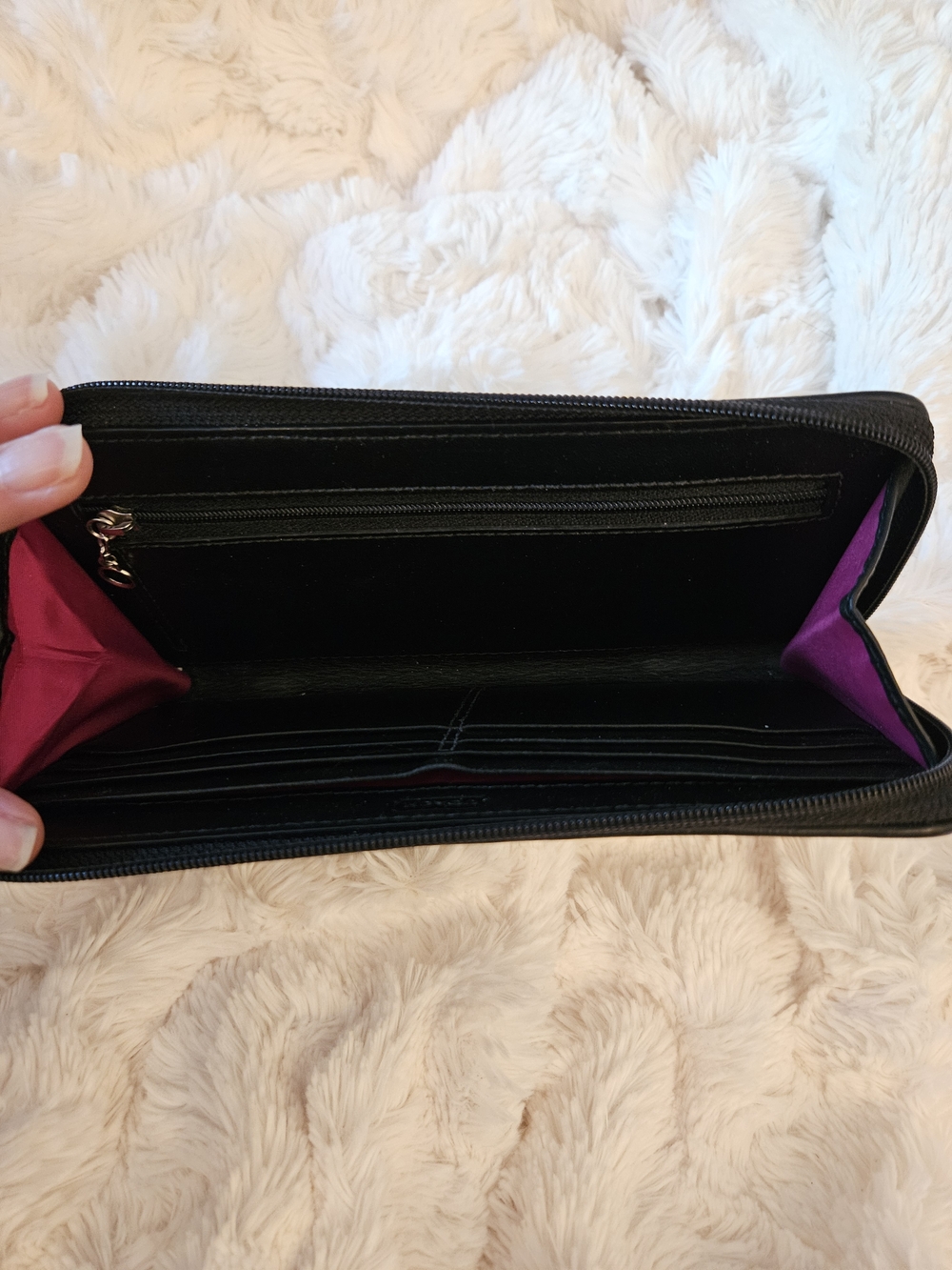 COACH✨️Poppy Daisy Floral Graffiti Wristlet/wallet-Y2K - Picture 5 of 16